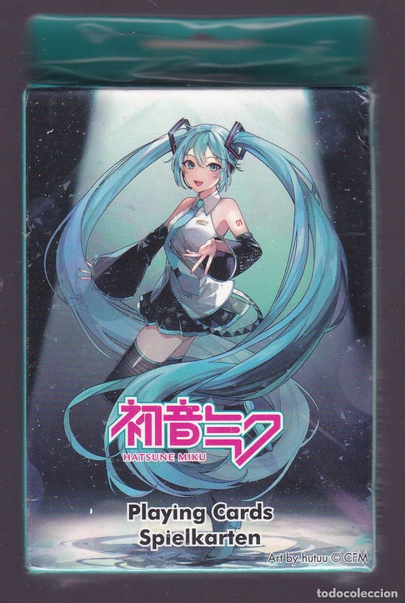 Barajas de cartas: BARAJA DE NAIPES ANIME HATSUNE MIKU NUEVA A ESTRENAR OPORTUNIDAD UNICA!