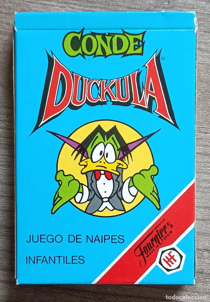 Barajas de cartas: (1) Juego cartas, naipes, baraja infantil Fournier - conde Drackula - nueva desprecintada