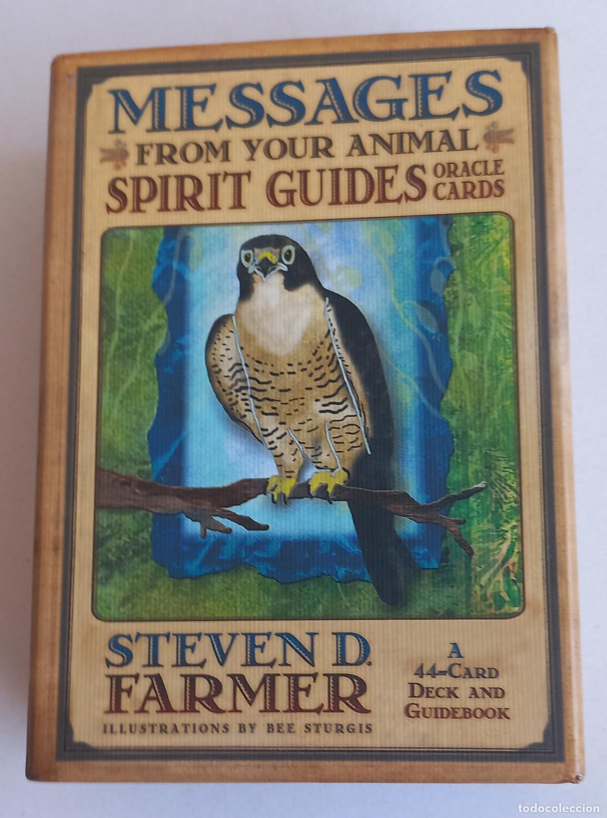Barajas de cartas: Messages from Your Animal Spirit Guides Oracle Cards Steven Farmer. Baraja de 44 cartas+libro gu&iacute;a