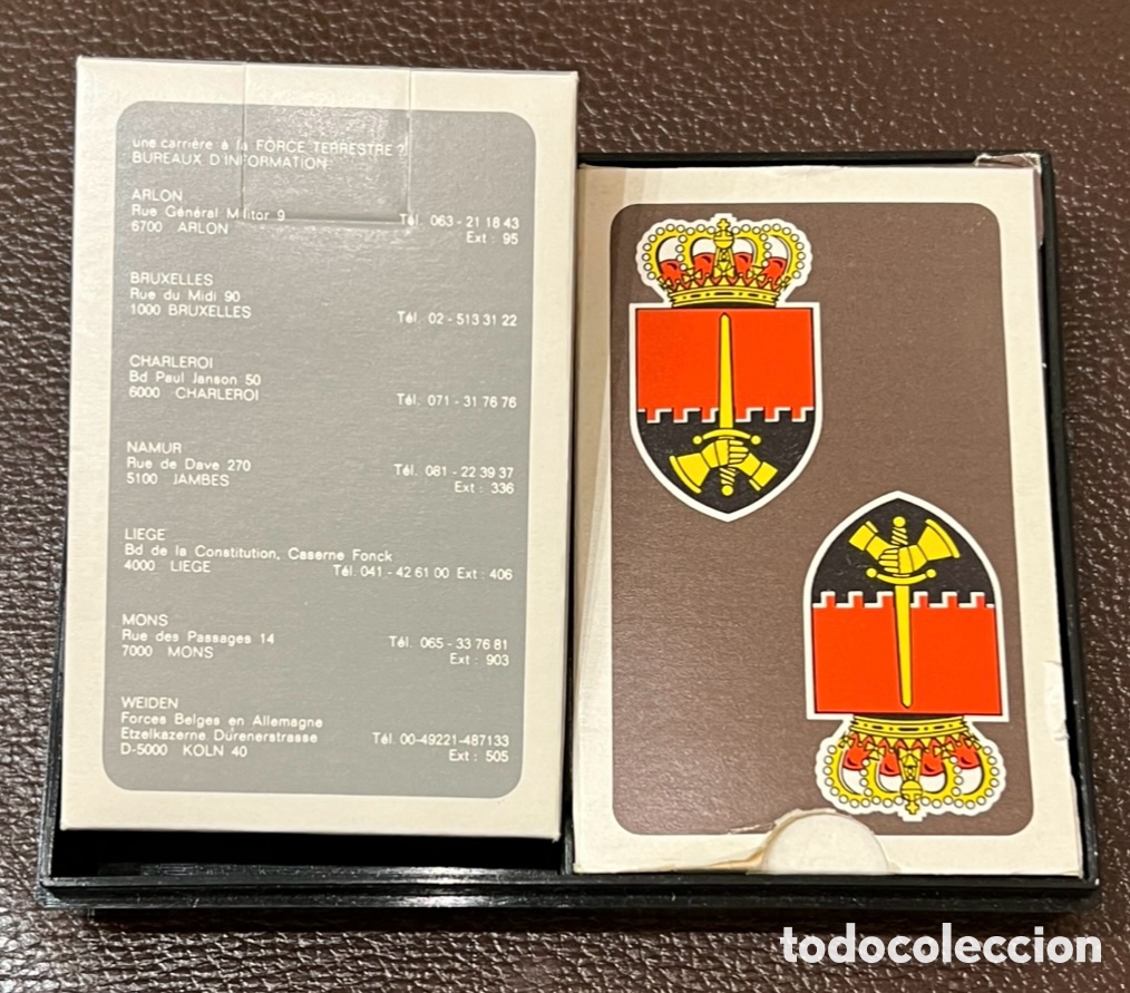 Jeux de cartes: Baraja Poker (2). Carta Mundi. Belgium.