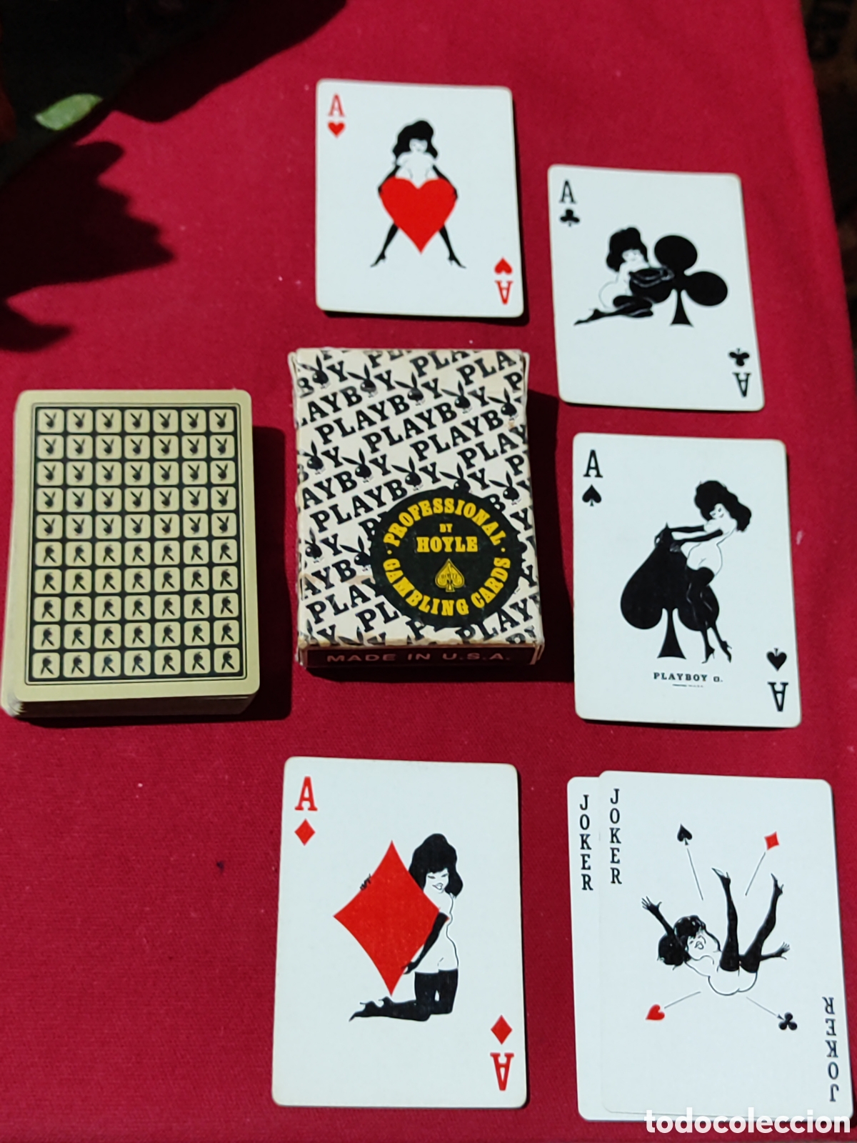 Barajas de cartas: Antigua baraja de poker Publicidad Marca PLAYBOY