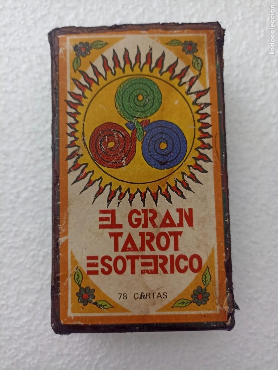 Barajas de cartas: El Gran Tarot Esot&eacute;rico. Fournier. Instrucciones