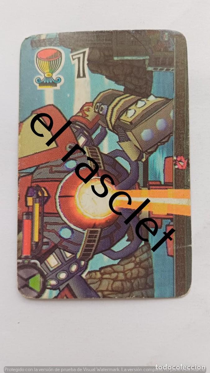 Barajas de cartas: CARTA NAIPE DE LA COLECCION BEN10 -NUMERO 1 COPAS