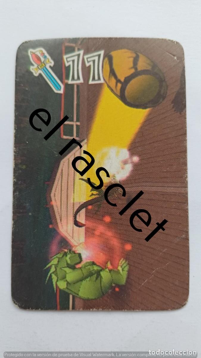 Barajas de cartas: CARTA NAIPE DE LA COLECCION BEN10 -NUMERO 11 ESPADAS