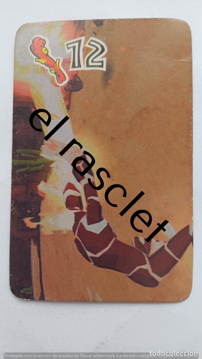 Playing Cards: CARTA NAIPE DE LA COLECCION BEN10 -NUMERO 12 BASTOS