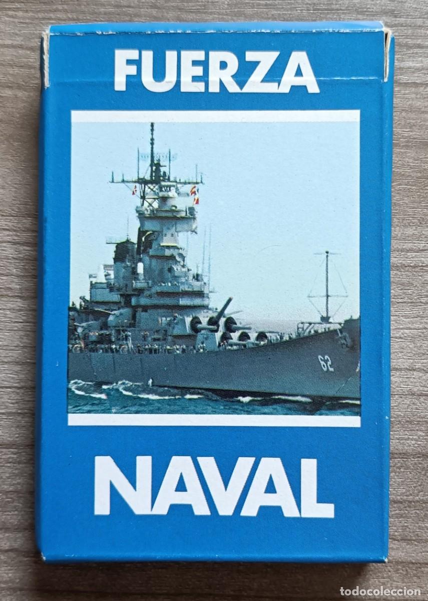Barajas de cartas: (1) Juego cartas, naipes, baraja infantil Fournier - fuerza naval - nueva desprecintada