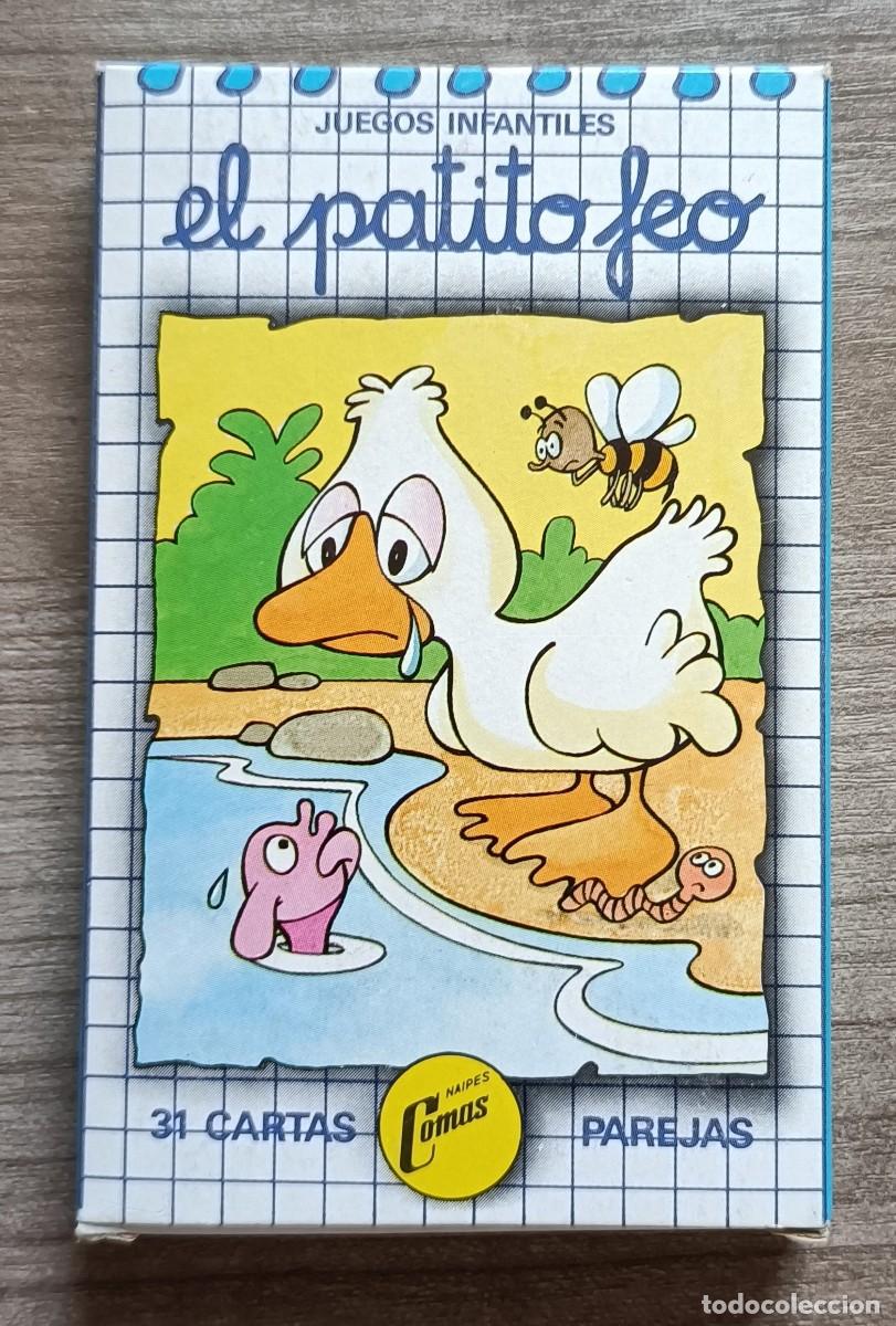 Barajas de cartas: (1) Juego cartas, naipes, baraja infantil Comas - el patito feo - nueva desprecintada