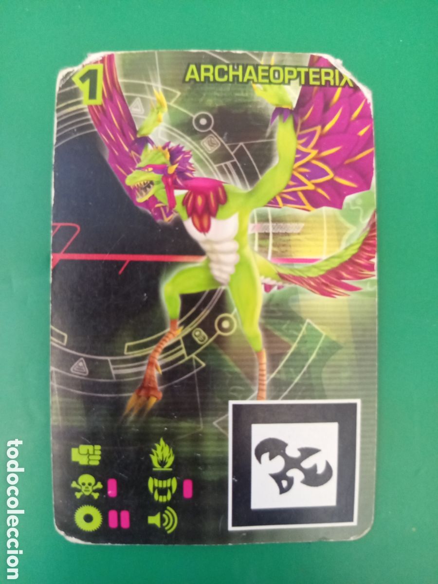 Barajas de cartas: ❇️ CARTA INVIZIMALS ARCHAEOPTERIX 2009 2012 MAL ESTADO ❇️