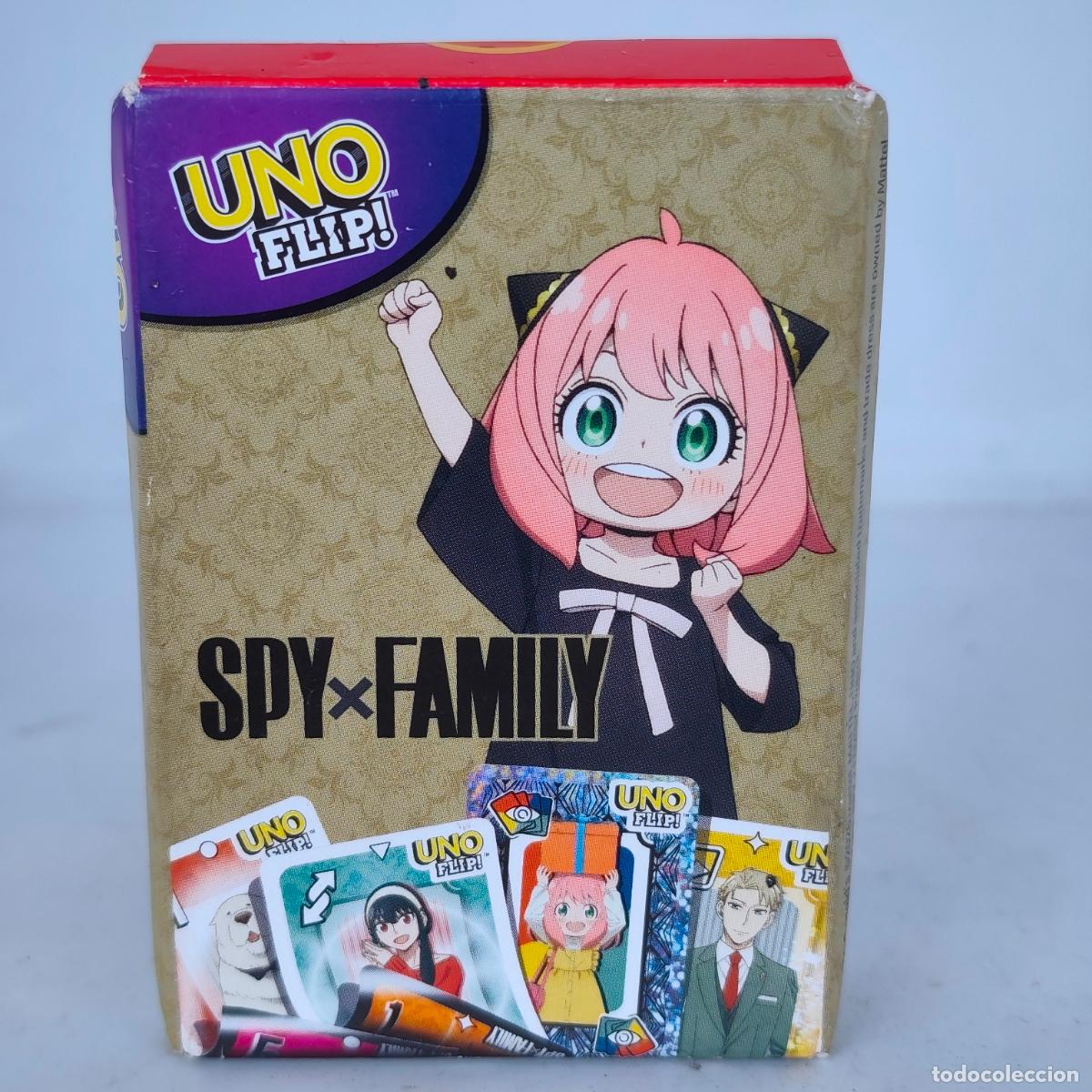 Barajas de cartas: juego de cartas uno, spy family McDonald's