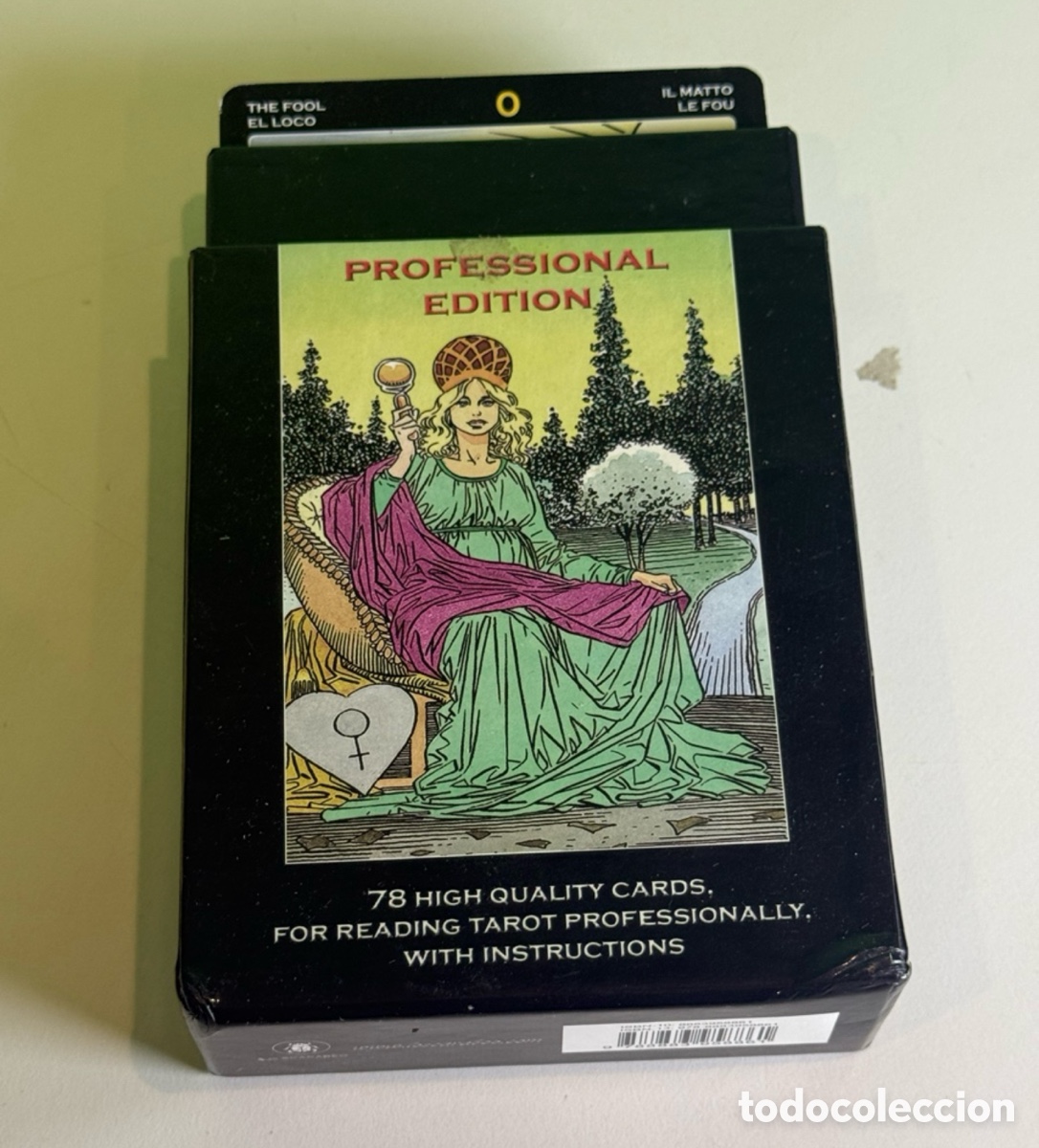Barajas de cartas: TAROT UNIVERSAL PROFESSIONAL XXL LO SCARABEO 78 CARTAS GIGANTES COMPLETO ROBERTO DE ANGELIS