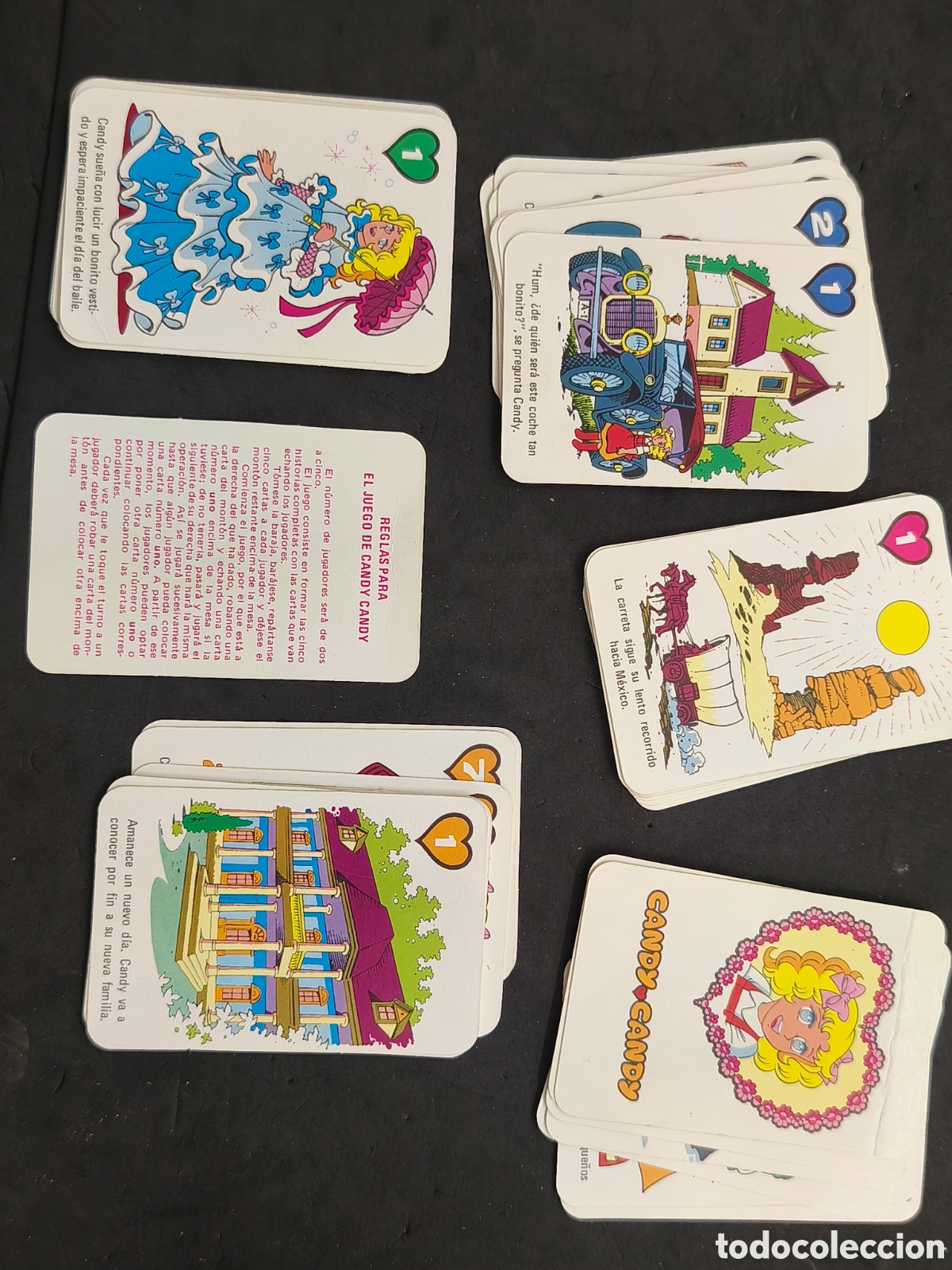 Barajas de cartas: Candy Candy juego de cartas, completo - Foto 3