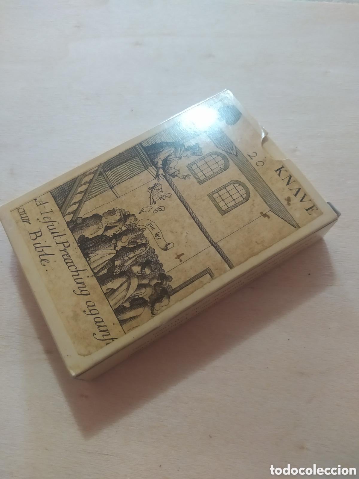 Barajas de cartas: Baraja facs&iacute;mil Revoluci&oacute;n Islas Brit&aacute;nicas 1689 | Cartas hist&oacute;ricas siglo XVII