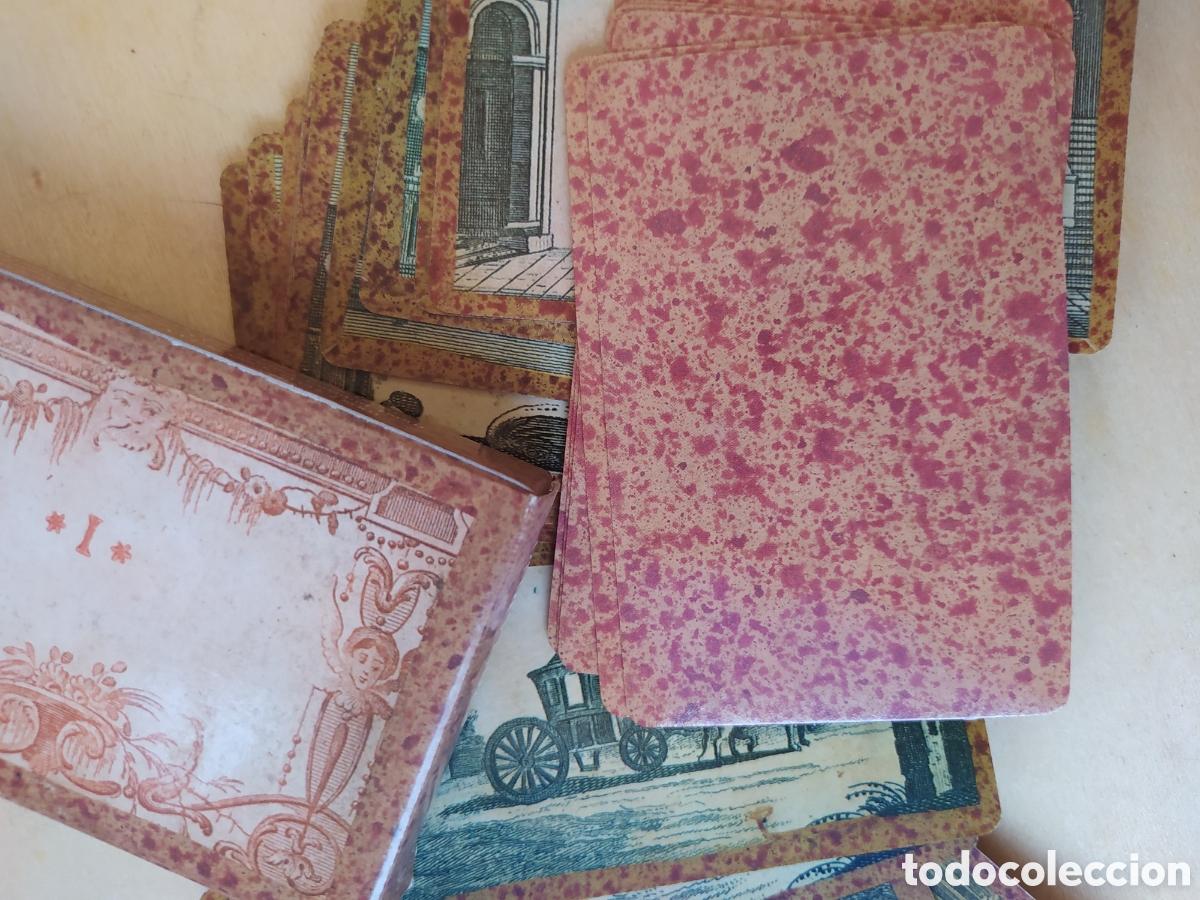 Barajas de cartas: Baraja facs&iacute;mil italiana siglo XVIII completa &ndash; Loto holand&eacute;s