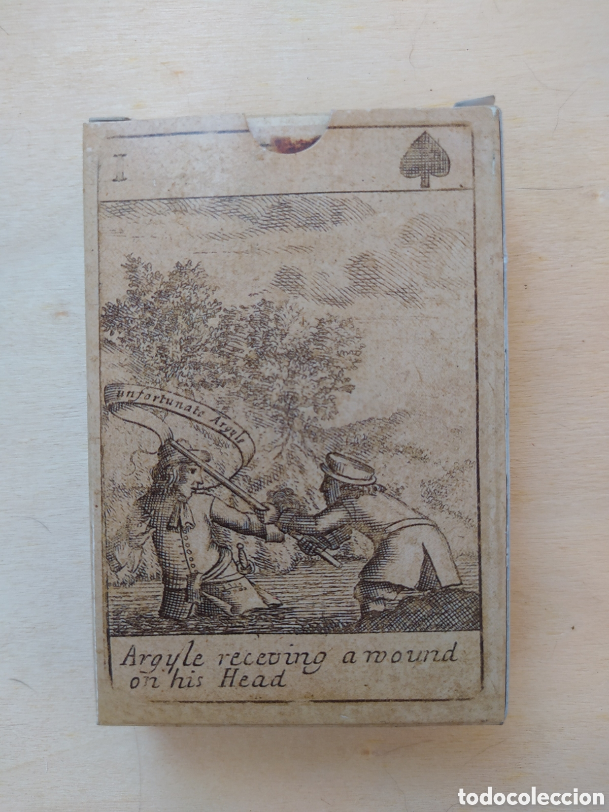 Barajas de cartas: Baraja de cartas Rebeli&oacute;n de Monmouth 1685 Inglaterra | Facs&iacute;mil hist&oacute;rico siglo XVII