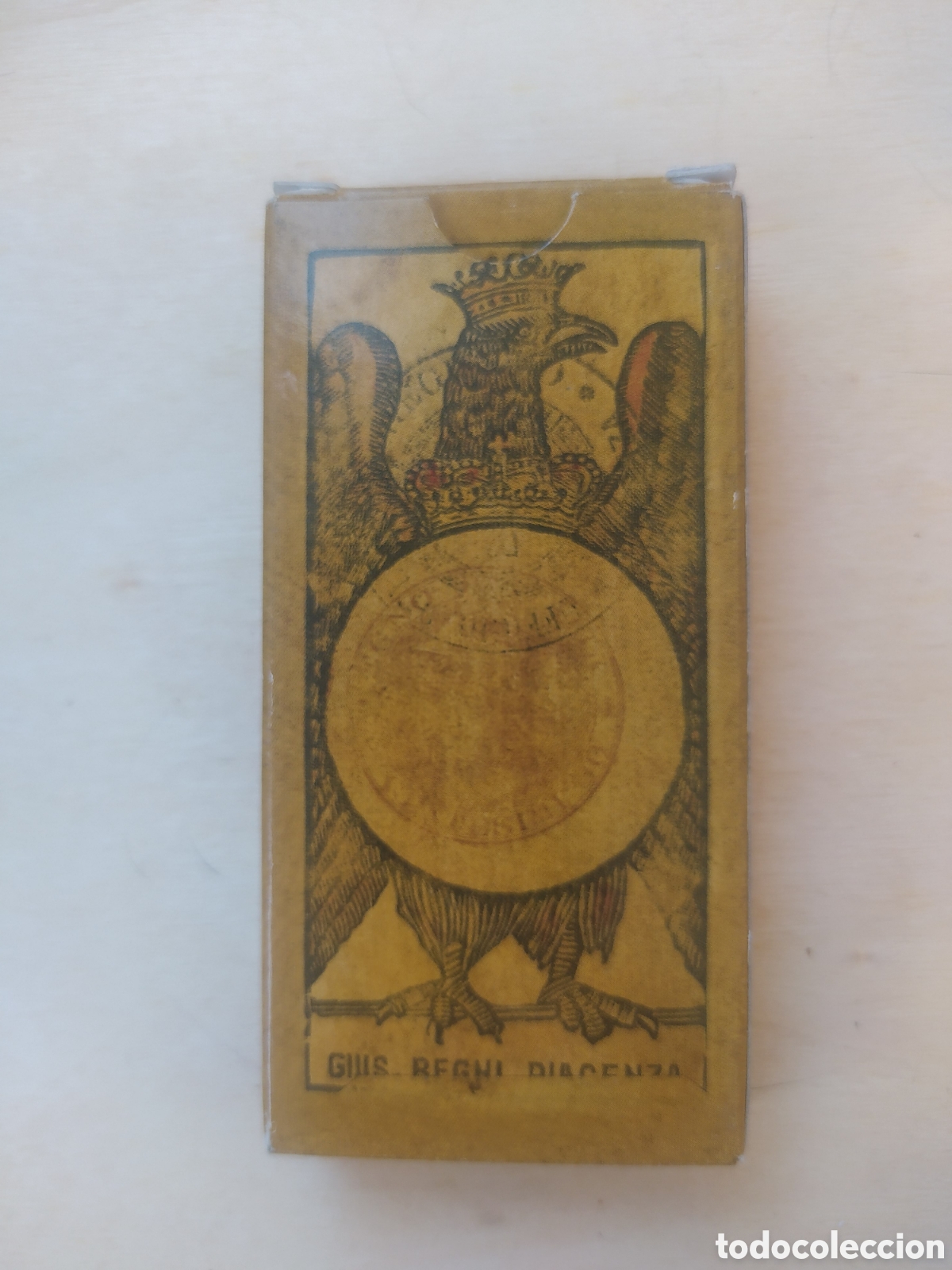 Barajas de cartas: Facs&iacute;mil Baraja Piacentina Italiana 1884 Siglo XIX Completa