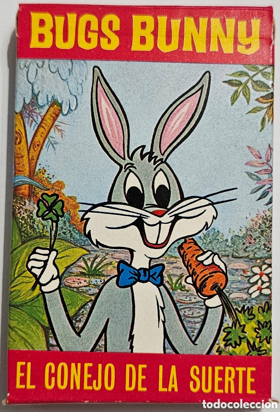 Barajas de cartas: FOURNIER BARAJA INFANTIL BUGS BUNNY EL CONEJO DE LA SUERTE. COMPLETA 1970
