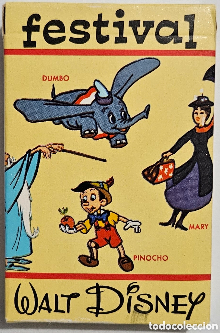 Barajas de cartas: BARAJA INFANTIL FOURNIER. FESTIVAL DISNEY. COMPLETA. 48 CARTAS.