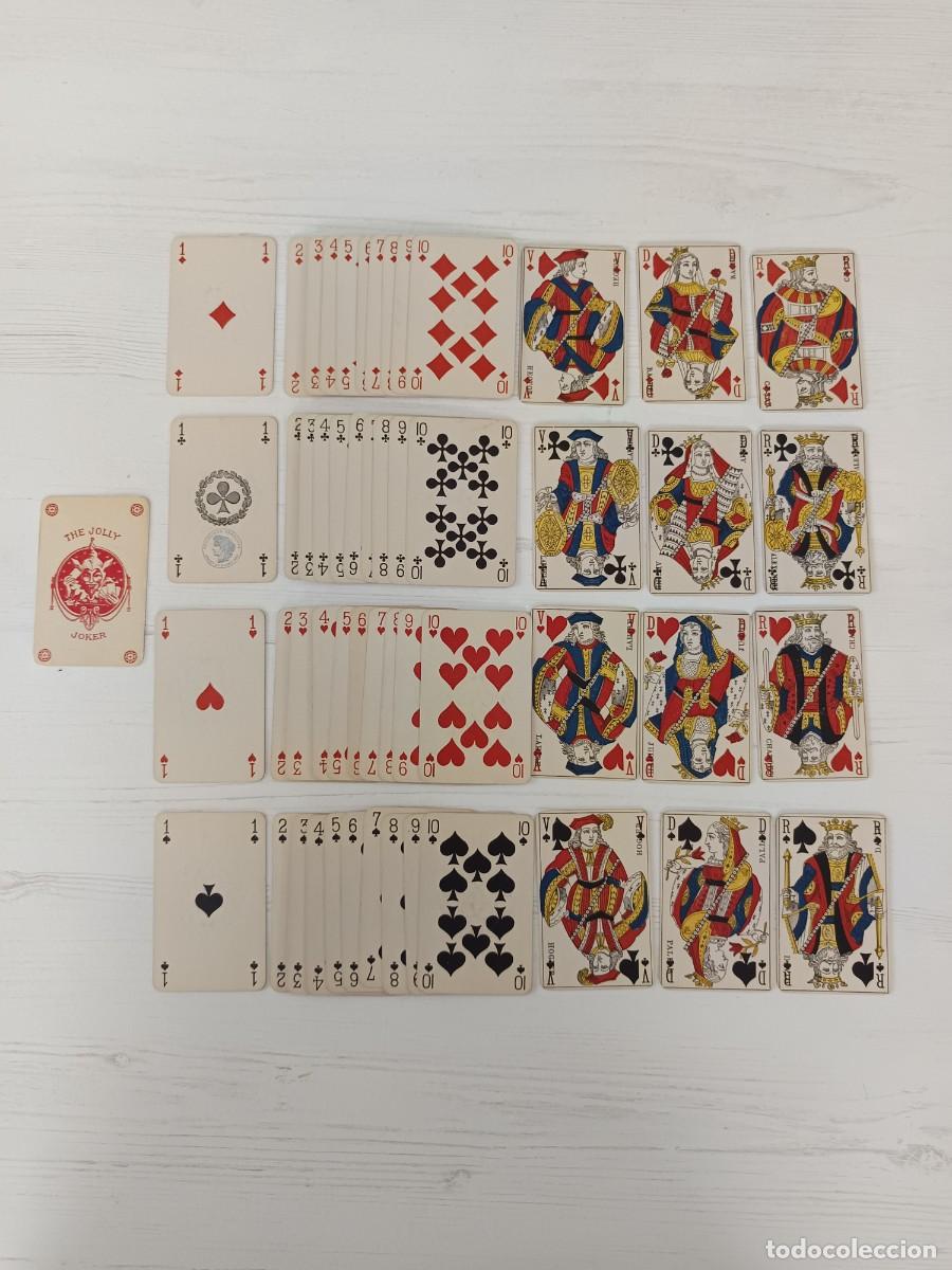 Barajas de cartas: Antigua Baraja Francesa B.P. Grimaud completa con caja, Baraja de colecci&oacute;n, Naipes franceses