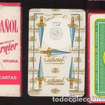 Barajas de cartas: BARAJA ESPA&Ntilde;OLA Heraclio Fournier CAJAS RURALES SERVICIO EMIGRANTES 50 Cartas Precintada PEIFE