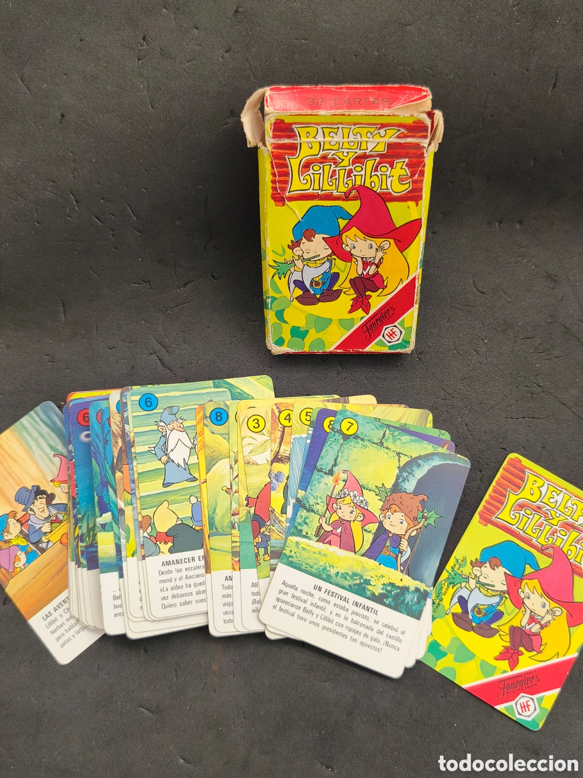 Barajas de cartas: Juego de cartas Belty y Lillibit, completo