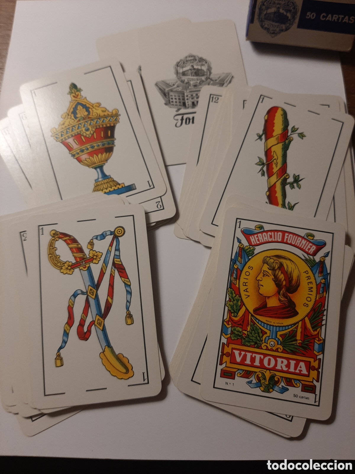 Barajas de cartas: Naipe Espa&ntilde;ol. Heraclio Fournier - Vitoria.