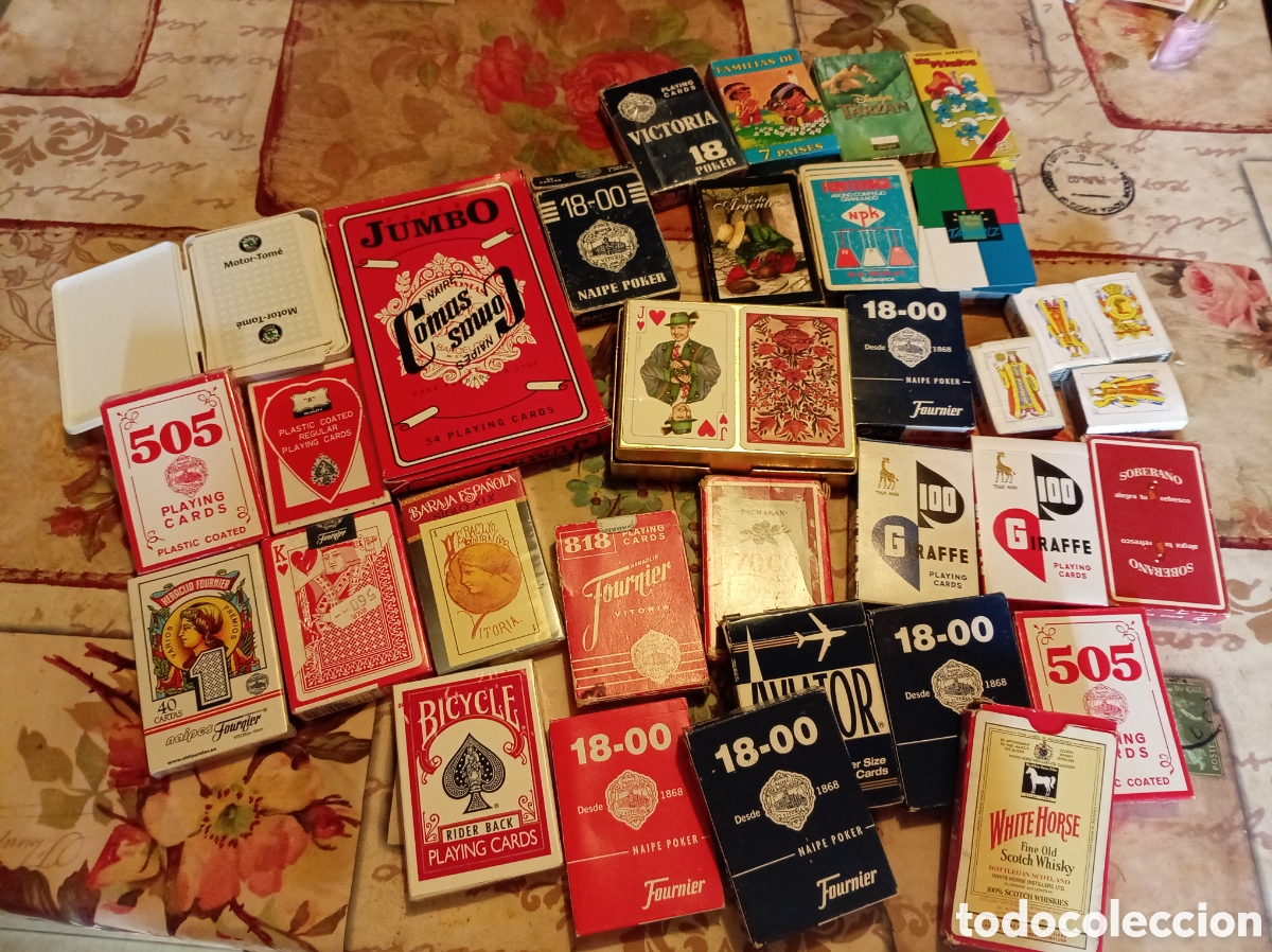 Barajas de cartas: Gran lote barajas varias, infantiles incluido.