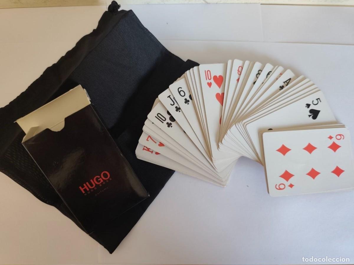 Barajas de cartas: Cartas Hugo Boss: set completo nuevo premium sin uso