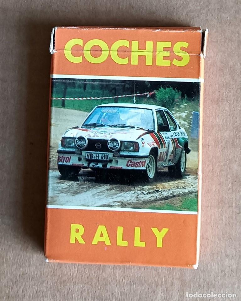 Barajas de cartas: COCHE RALLY - Fournier - 33 cartas completa - sin usar
