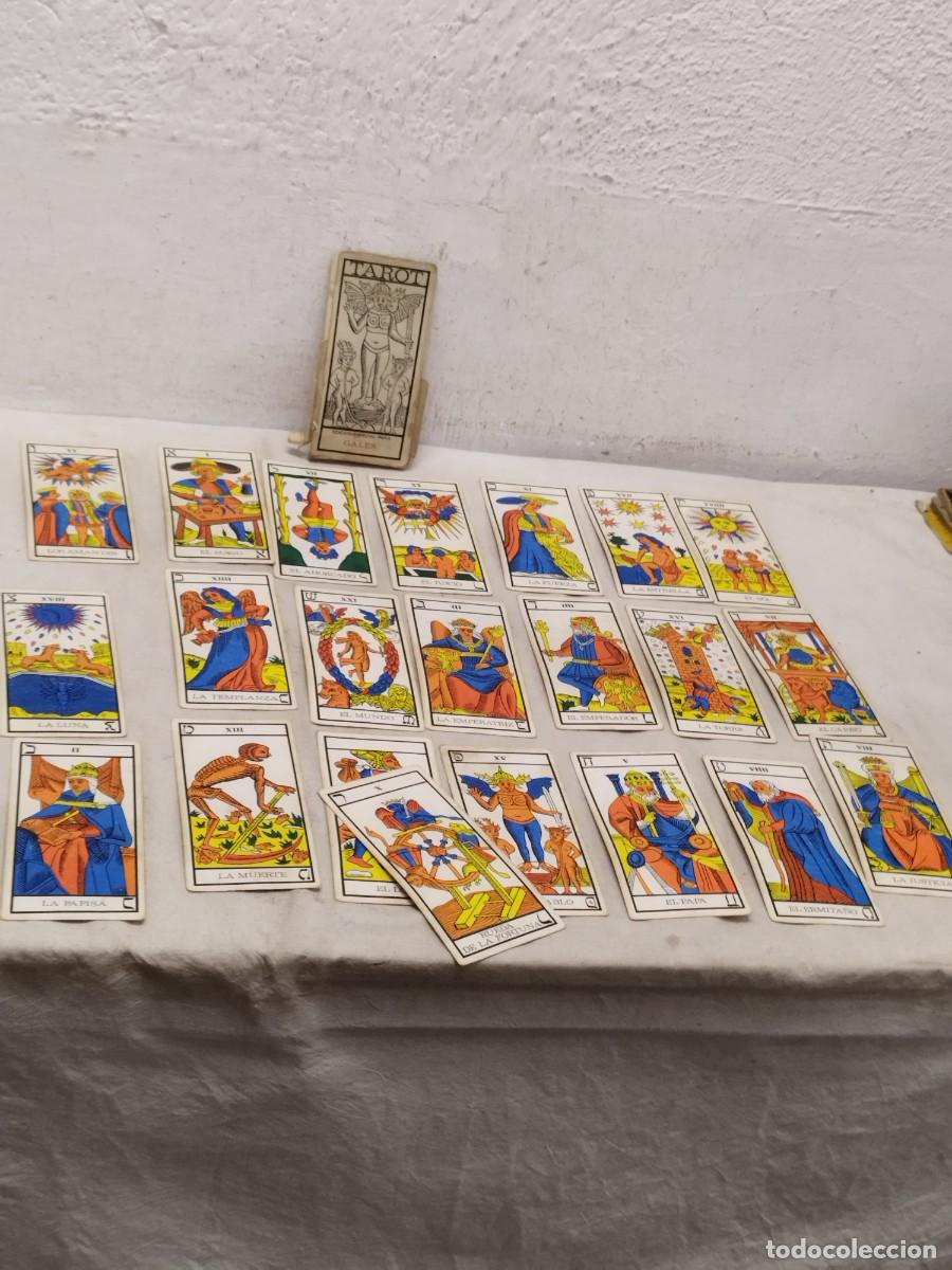 Barajas de cartas: Antigua baraja de cartas de Tarot. 24 cartas edicion especial Gales.