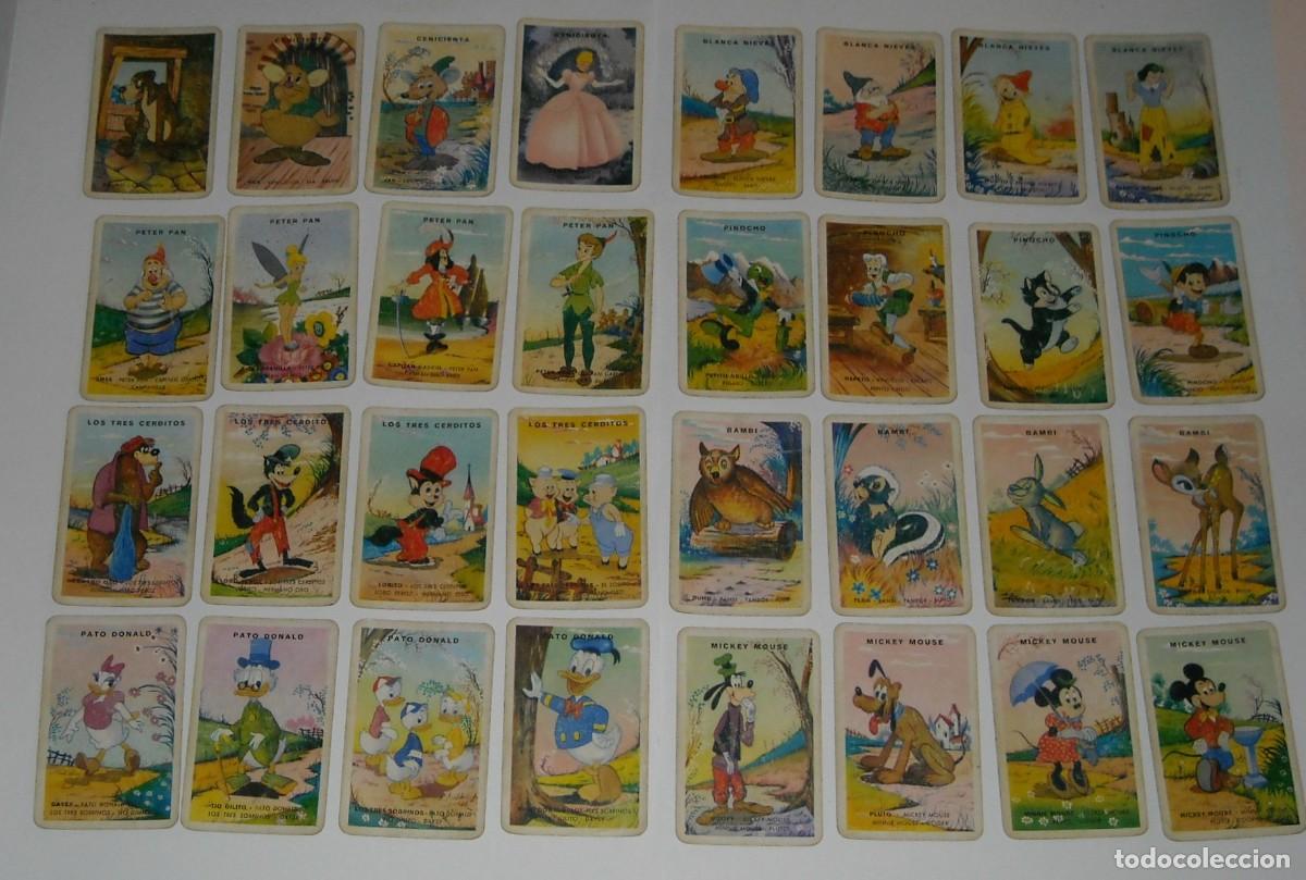 Barajas de cartas: BARAJA DE CARTAS JUEGO DE LAS FAMILIAS WALT DISNEY, A&Ntilde;OS 60