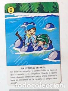 Barajas de cartas: belfy y lillibit Mori no Youki na Kobitotachi carta de heraclio fournier amarillo 6