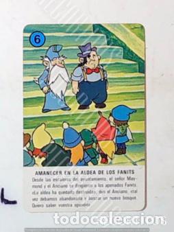 Barajas de cartas: belfy y lillibit Mori no Youki na Kobitotachi carta de heraclio fournier azul 6