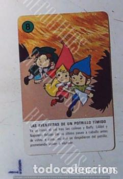 Barajas de cartas: belfy y lillibit Mori no Youki na Kobitotachi carta de heraclio fournier verde 8