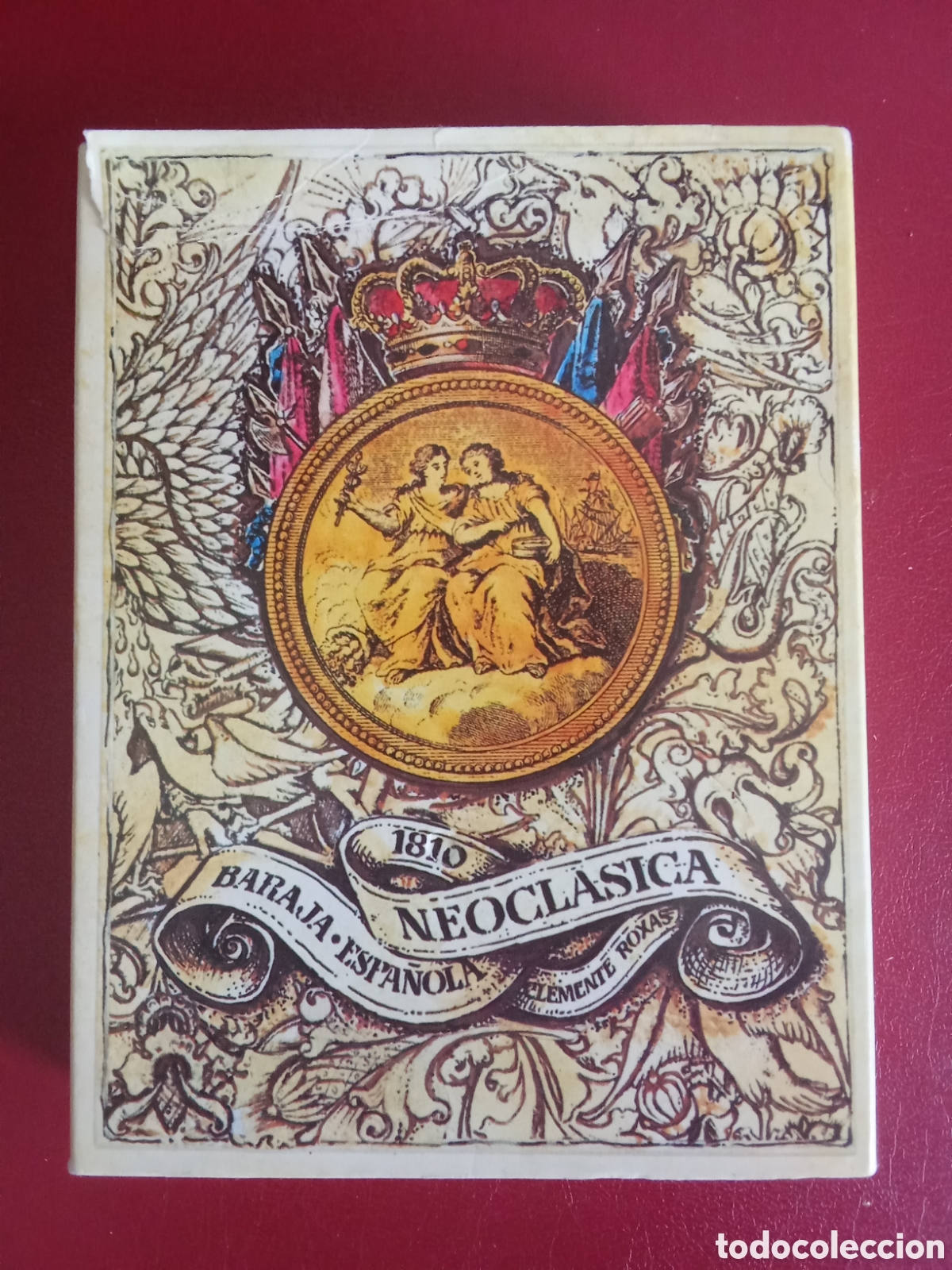 Decks of cards: Baraja NEOCLASICA , sin uso ,en su estuche ,JMJ Museo Fournier