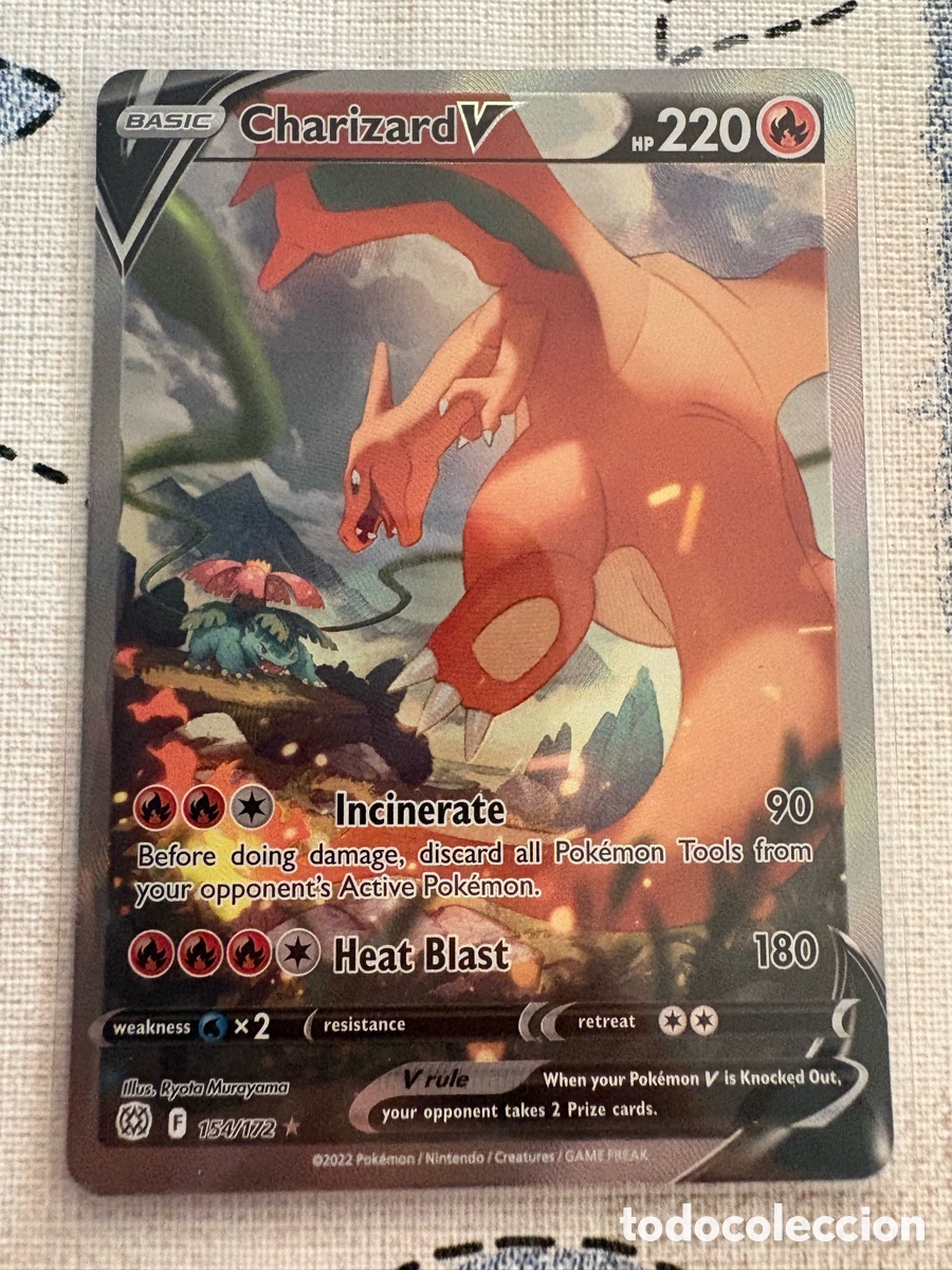 Barajas de cartas: Charizard v astros brillantes
