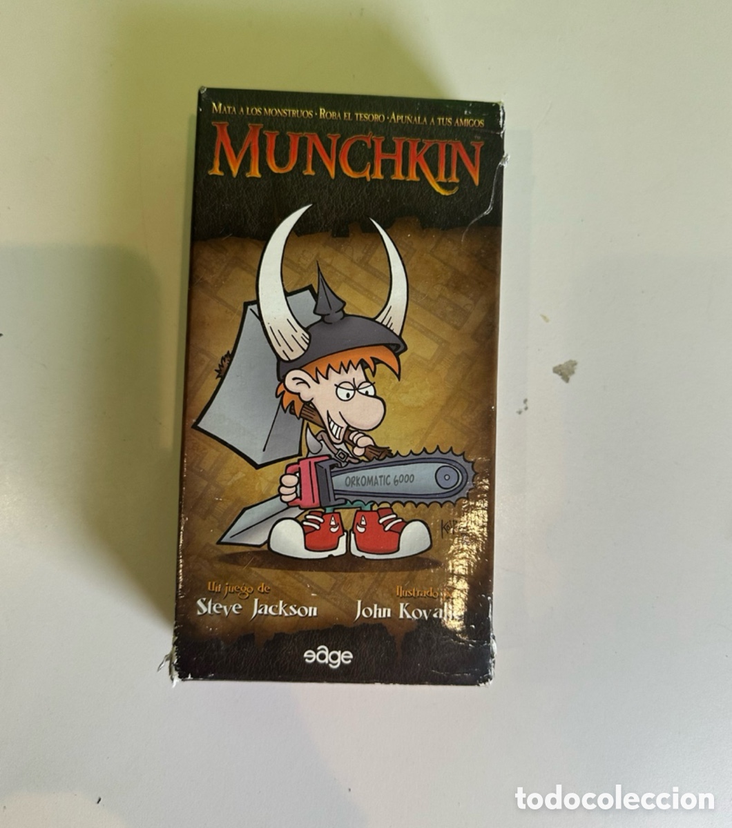 Decks of cards: Munchkin completo &ndash; Juego de cartas Steve Jackson Edge Entertainment