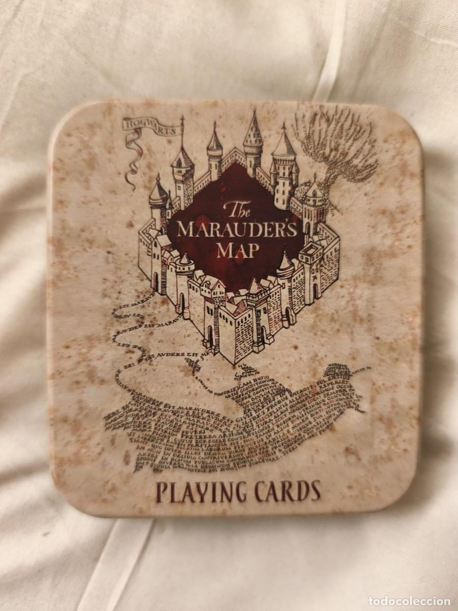 Barajas de cartas: Harry Potter. The Marauder's Map . (El Mapa del Merodeador). Baraja completa.Caja met&aacute;lica original