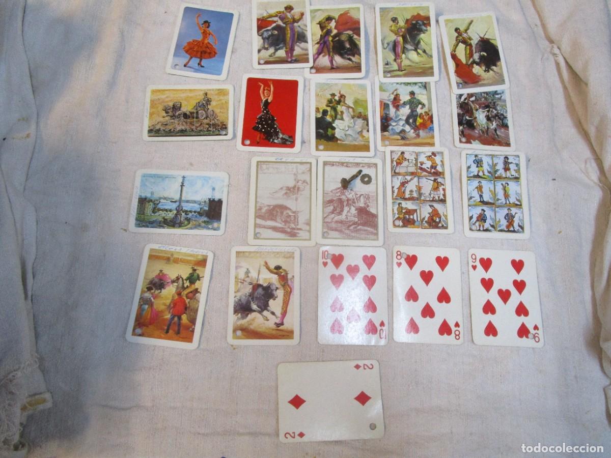 Baralhos de cartas: NAIPES BARAJAS FOURNIER, RARO MUESTRARIO CON 30 ACABADOS Y PALOS DE DIVERSOS MODELOS, APROX 1950 +