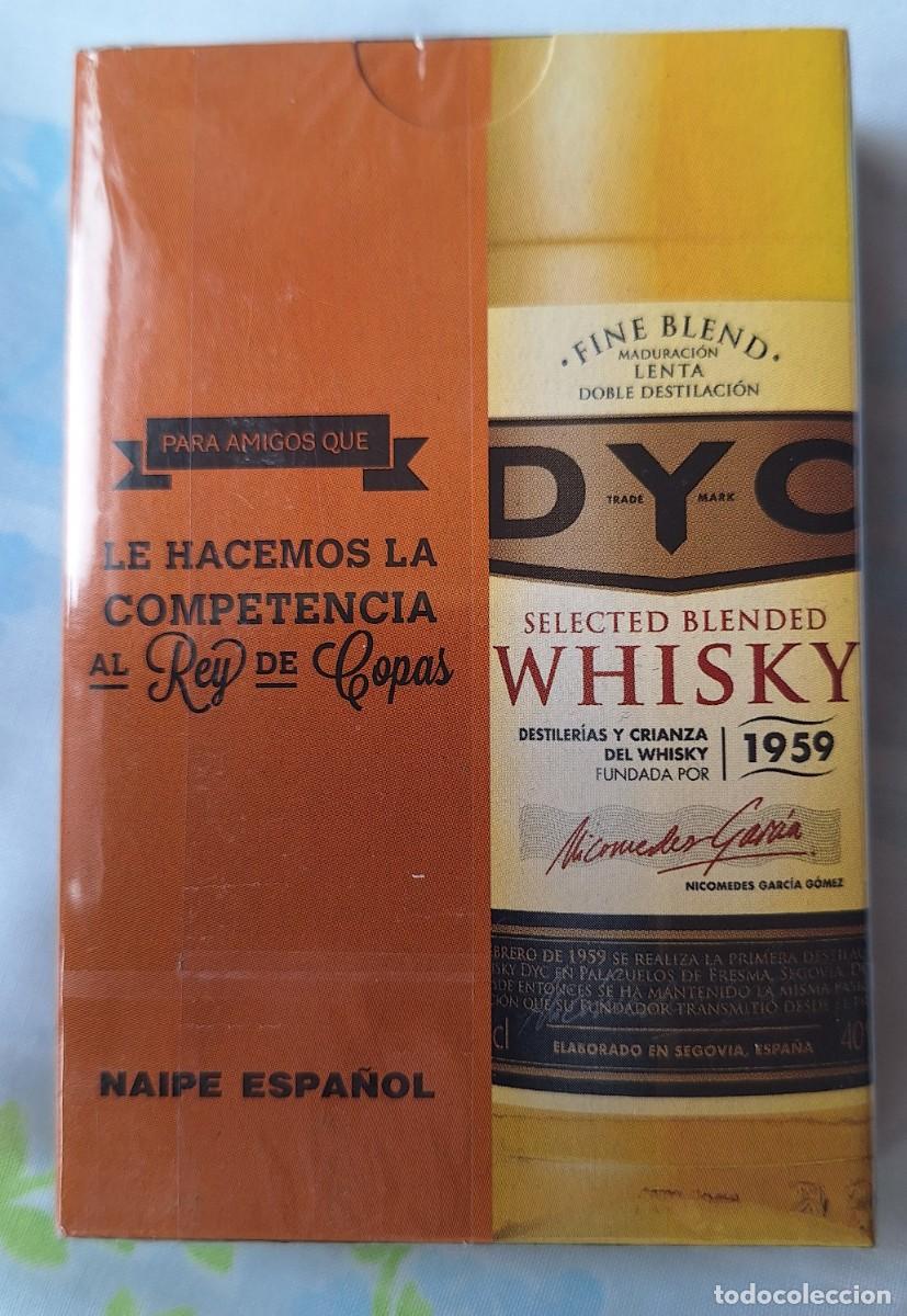 Barajas de cartas: BARAJA DE CARTAS ESPA&Ntilde;OLA. FOURNIER. WHISKY DYC. BEBIDAS