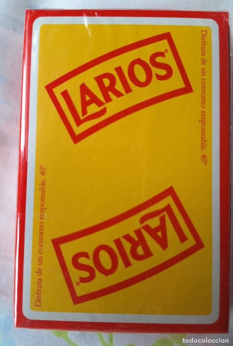 Barajas de cartas: BARAJA CARTAS, HERACLIO FOURNIER - GINEBRA LARIOS. BEBIDAS