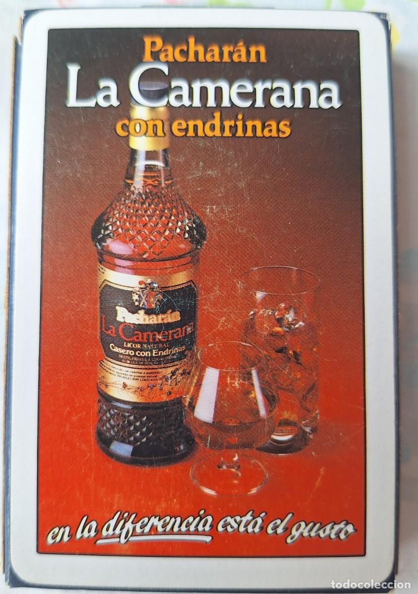Barajas de cartas: BARAJA FOURNIER CON PUBLICIDAD DE PACHARAN LA CAMERANA - CON PRECINTO BEBIDAS
