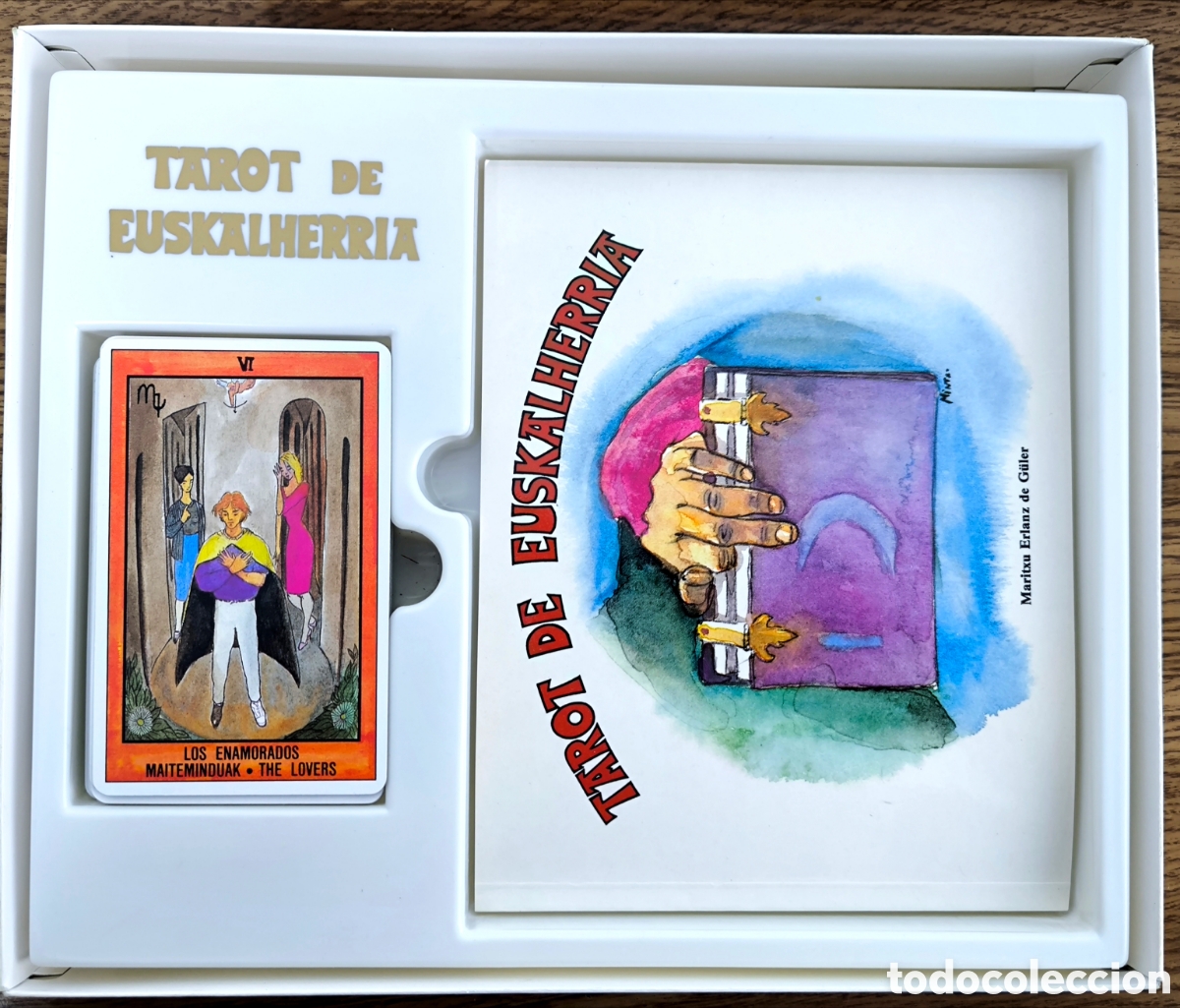 Barajas de cartas: TAROT DE EUSKALHERRIA 1990 VITORIA - Foto 2