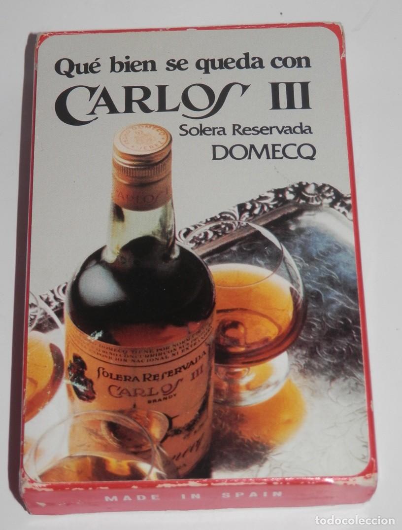 Barajas de cartas: BARAJA DE CARTAS DE LA FOURNIER - CARLOS III