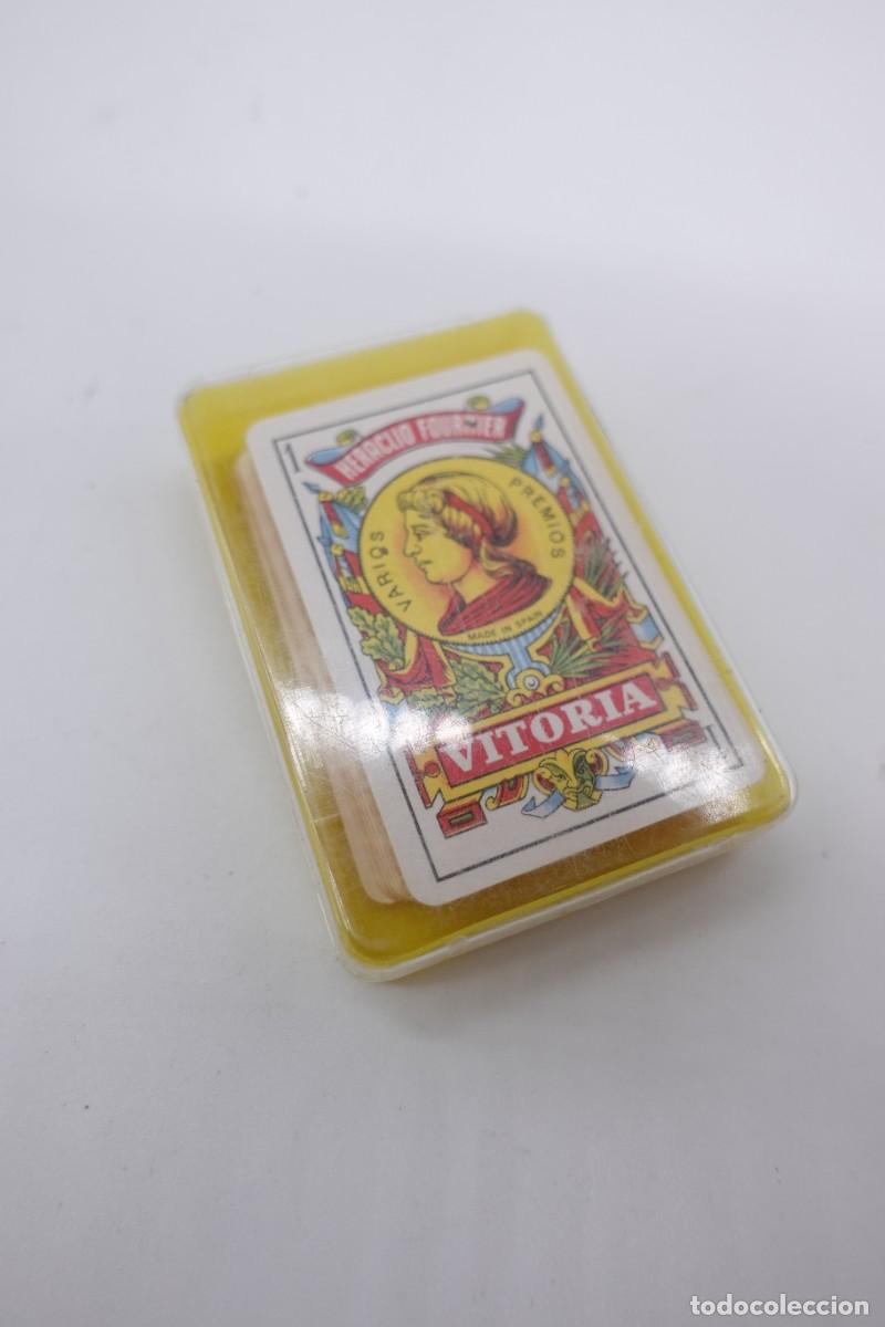 Barajas de cartas: MINI BARAJA ESPA&Ntilde;OLA FOURNIER VICTORIA EN ESTUCHE DE PL&Aacute;STICO COMPLETA
