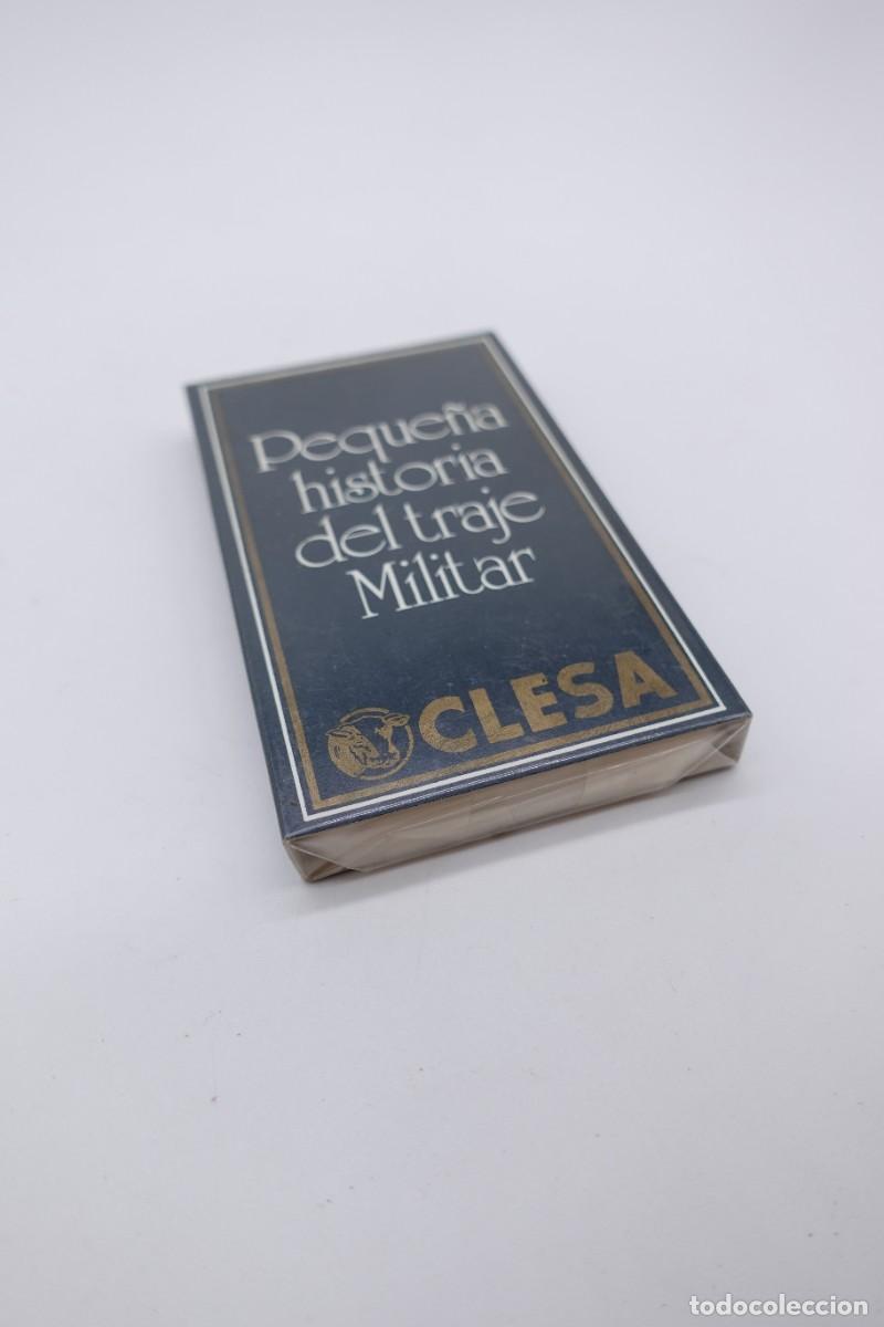 Barajas de cartas: BARAJA &rdquo;PEQUE&Ntilde;A HISTORIA DEL TRAJE MILITAR&rdquo; CLESA PRECINTADA