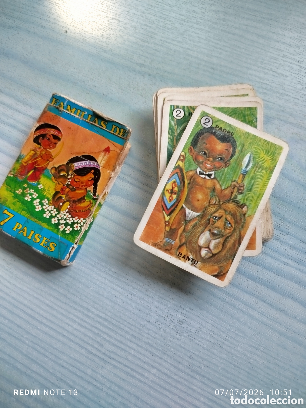Barajas de cartas: Baraja fournier familias 1964