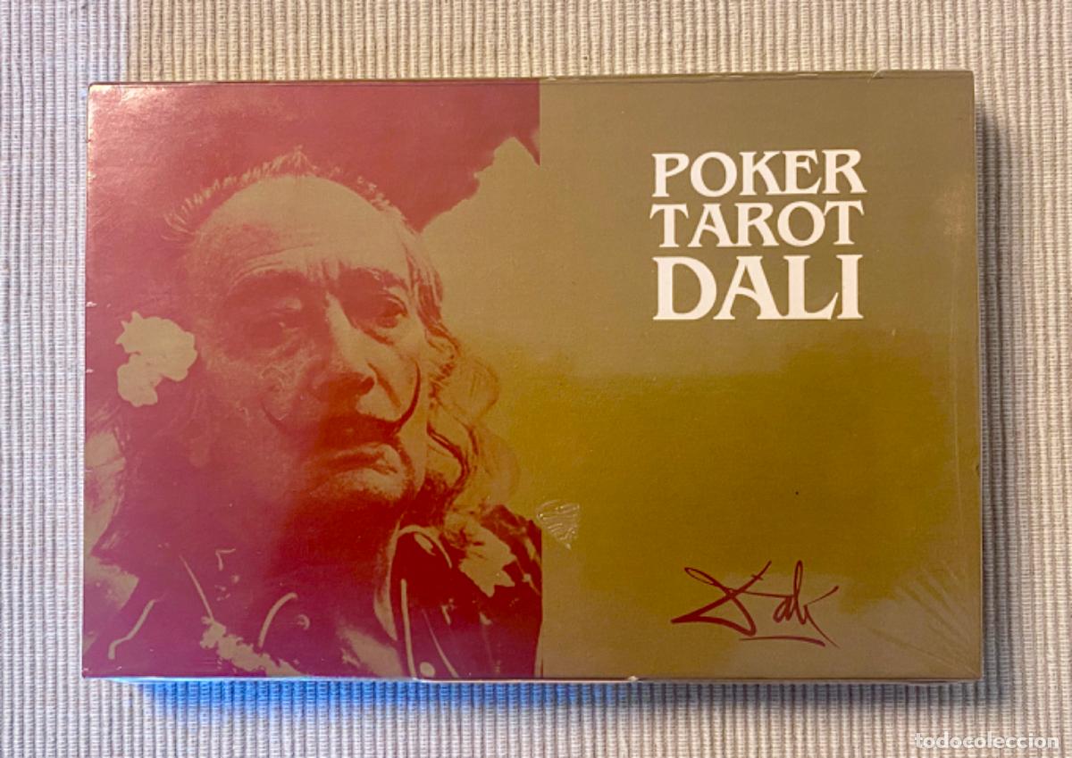 Barajas de cartas: ESTUCHE CON DOS BARAJAS DE POKER TAROT DALI 1987 NUEVO
