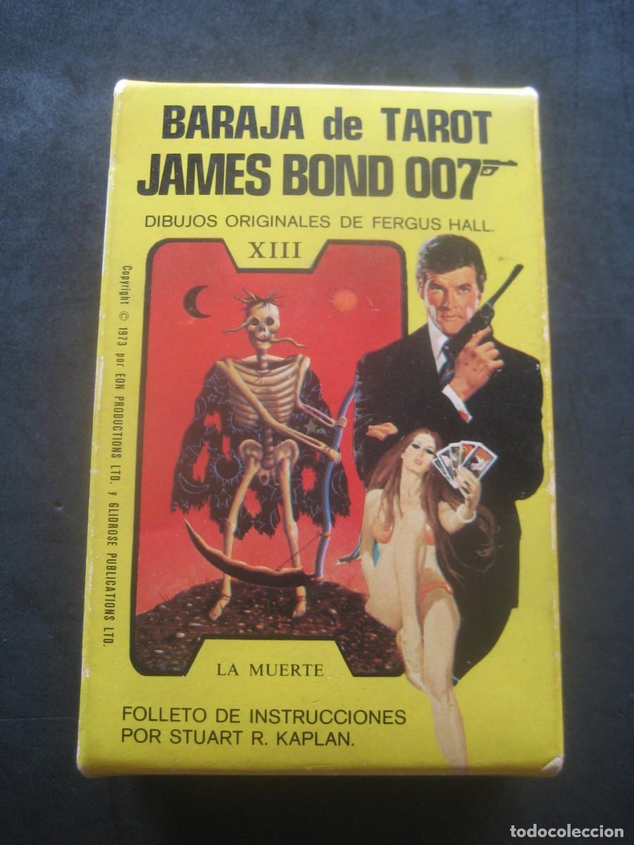 Barajas de cartas: TAROT JAMES BOND 007. DIBUJOS FERGUS HALL. A&Ntilde;O 1973