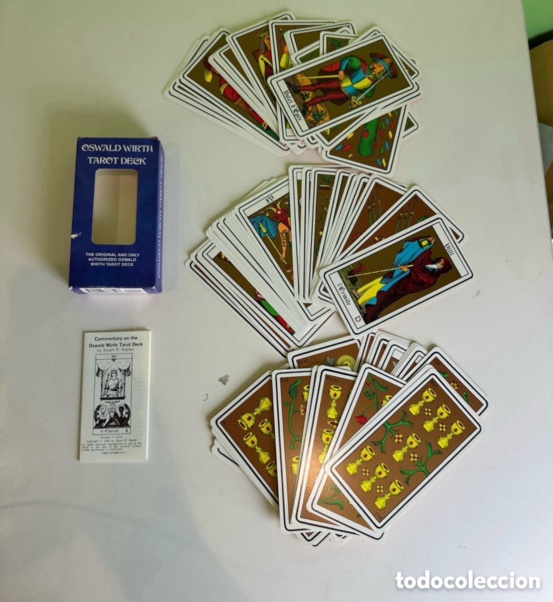 Mazzi di carte: Oswald Wirth Tarot Deck completo - Baraja de Tarot con caja y manual original