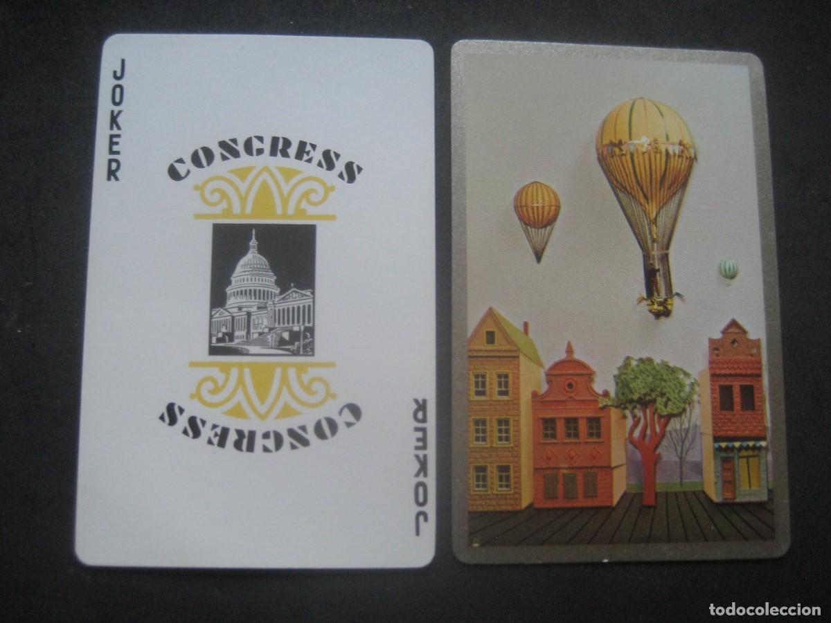 Barajas de cartas: JOKER N&ordm;699. MONO COMODIN. GLOBOS AEROSTATICOS